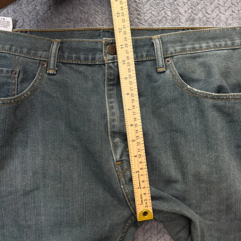 Levi's 559 Relaxed Straight Jeans Mens 40x29 Blue Denim‎ Pants Workwear Casual